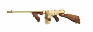 THOMPSON 1927A1 DLX 45ACP GOLD