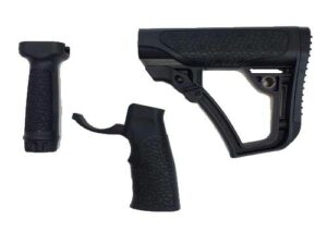 STOCK/GRIP/FOREGRIP COMBO BLK