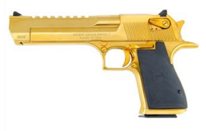 DESERT EAGLE 50AE TTNM GOLD 6"