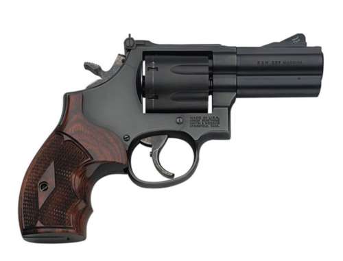 586 357MAG L-COMP BL/WD 3" 7RD