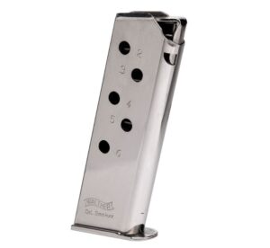 MAGAZINE PPK 380ACP 6RD NICKEL