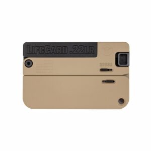 LIFECARD 22LR BLACK/TAN