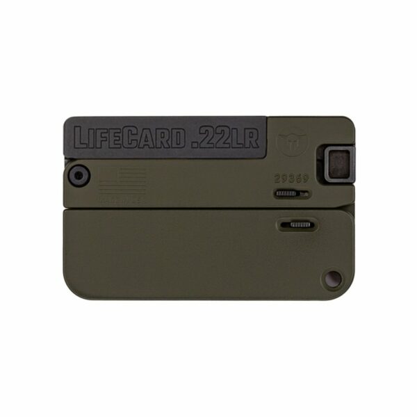 LIFECARD POLY 22LR BLACK/ODG