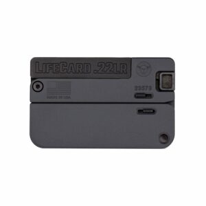 LIFECARD 22LR BLACK/GREY