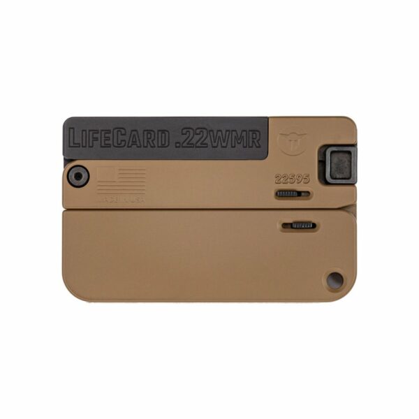 LIFECARD 22MAG BLACK/BROWN