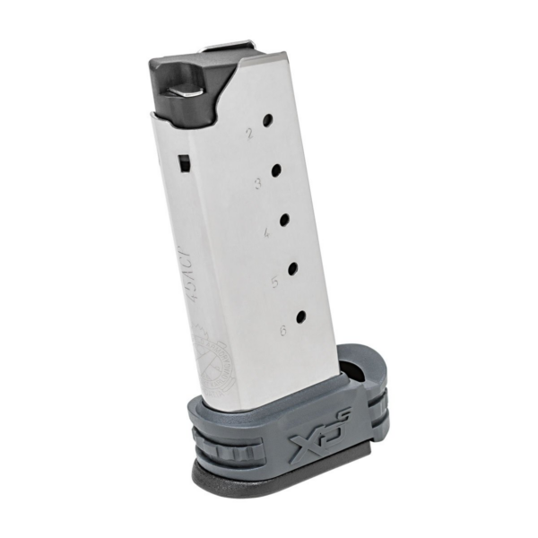 MAGAZINE XDS 45ACP MID GRY 6RD