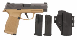 P365 XL 9MM BK/FDE 12+1 VALPK#