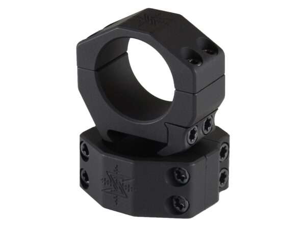 SCOPE RINGS 30MM LOW BLK