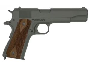 1911 US ARMY BLK/WD 45ACP 5" #